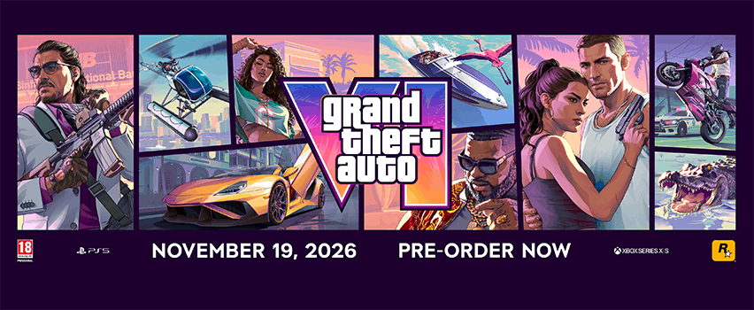 GTA VI Pre-order now november 19, 2026