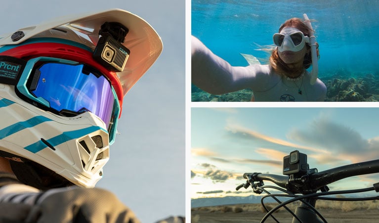GoPro-PERFECT FOR ANY ACTIVITY