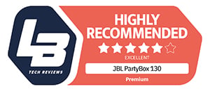JBL PartyBox 130 - Lyd & Billede - Fremragende