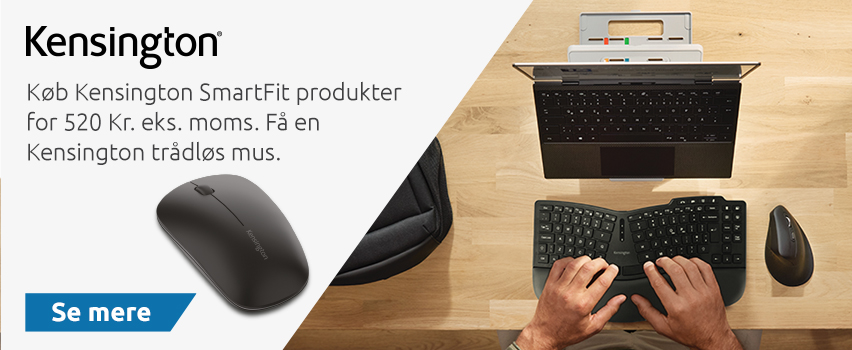 Køb Kensington SmartFit og få en mus