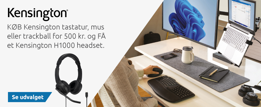 Køb Kensington og få headset