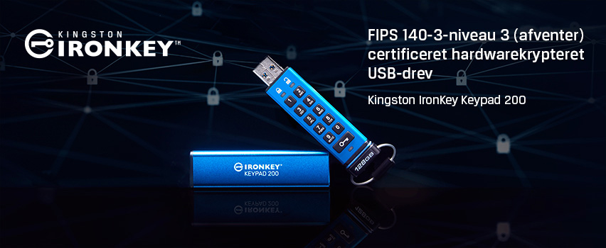 Kingston IronKey Keypad 200 - Proshop