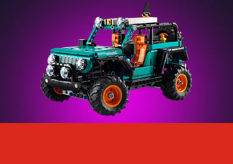 LEGO-Firhjultraekkere