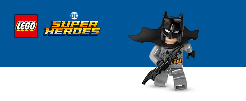 Lego DC super heroes banner