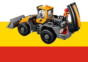 LEGO-Entreprenormaskiner