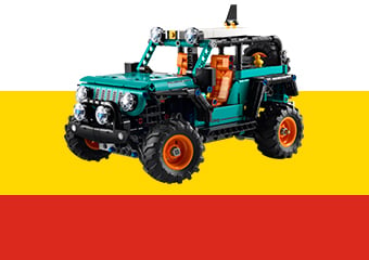 LEGO-Firhjultraekkere