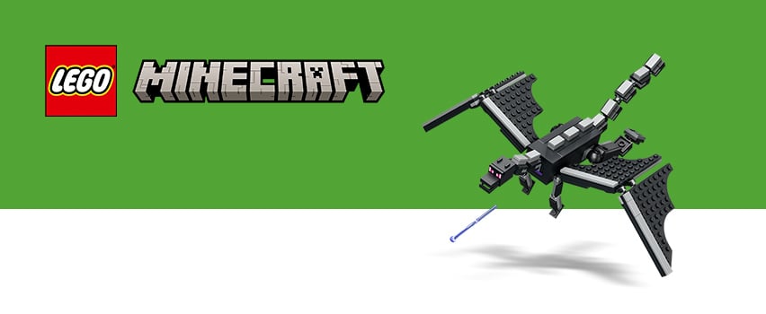 Lego Minecraft banner
