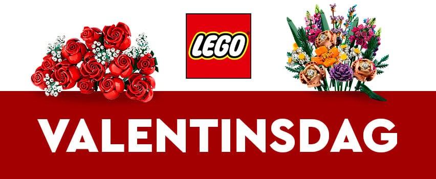 LEGO® Valentinsdag - Giv LEGO® til Valentinsdag