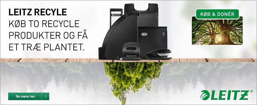 Køb Leitz Recycle og få plantet et træ