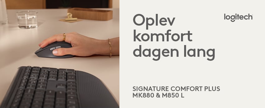 Logitech Signature Comfort Plus MK880 & M850 L - Proshop