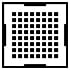 Ikon af chip med gitter, der symboliserer NVIDIA Blackwell RTX GPU