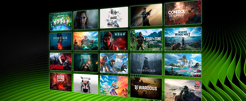 Oversigt over DLSS 4.5-understøttede spiltitler inklusiv CONTROL Resonant, 007 First Light, Gray Zone Warfare og mange flere GeForce RTX-spil