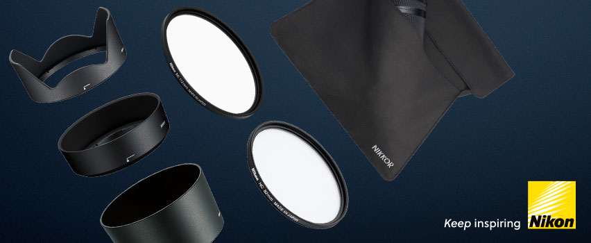 Nikon objektivtilbehør Top Banner