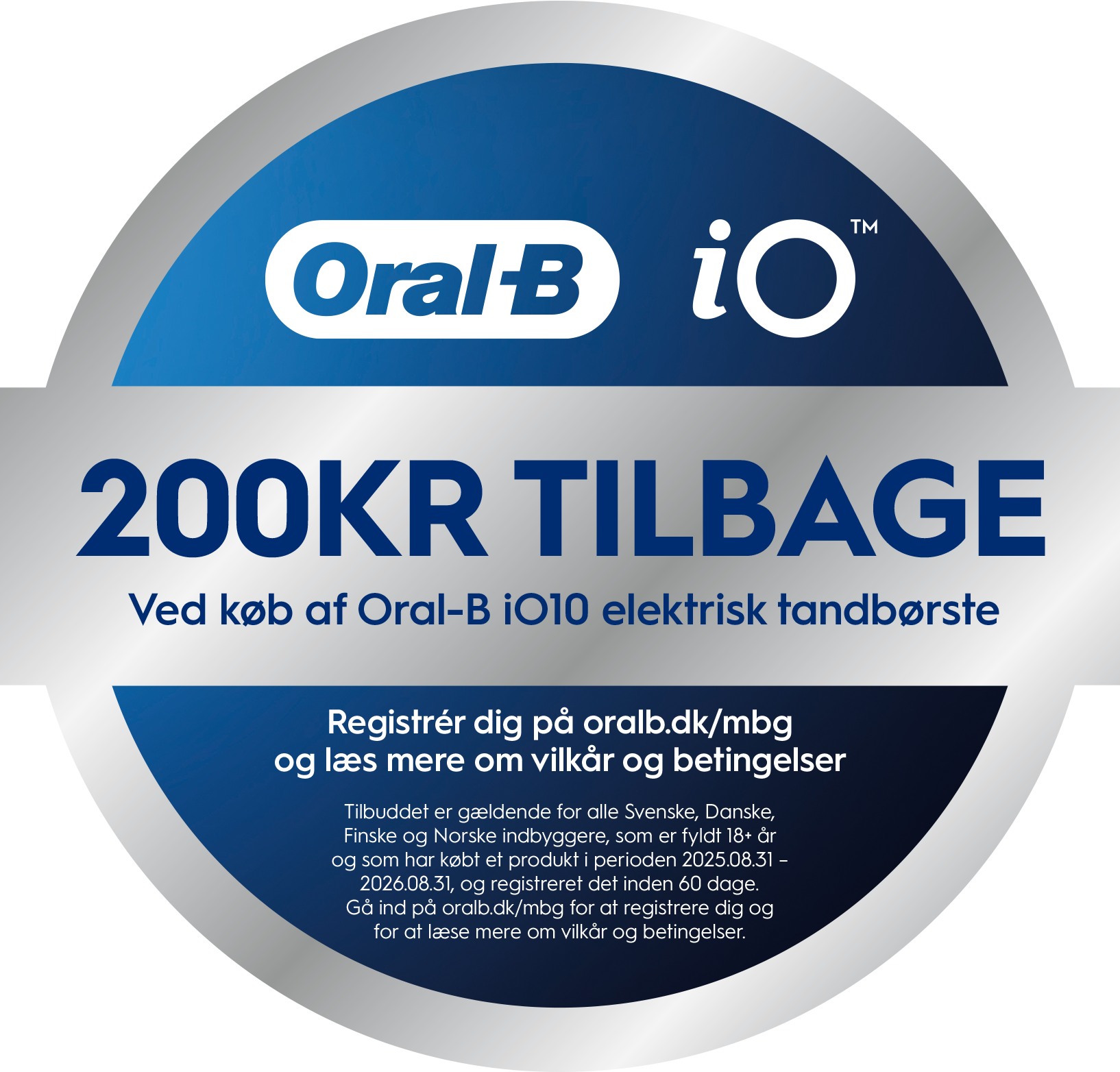 Oral-B cashback
