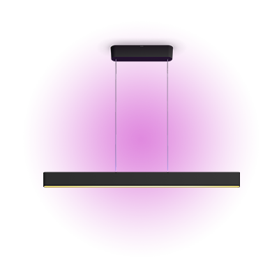 Philips Hue Ensis Black Pendant