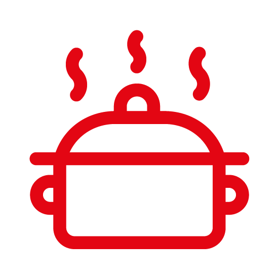 Mad og køkkenudstyr Icon