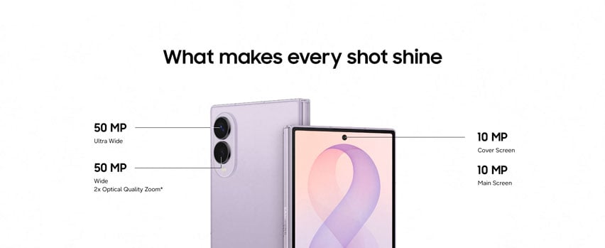 Samsung Galaxy Z Fold8 Camera Spec