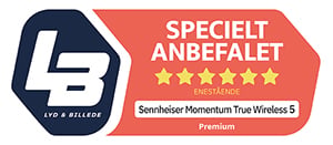 Sennheiser Momentum True Wireless 5 - Lyd & Billede - Enestående