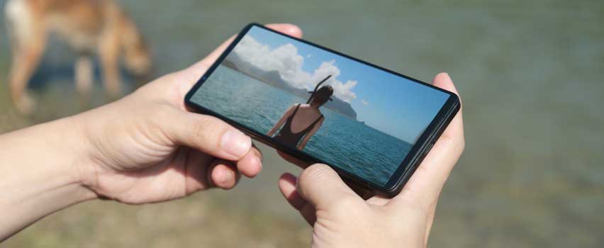 Sony 1 VI skærm