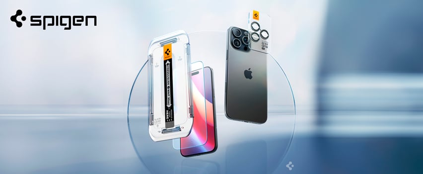 Spigen Skærm- og kamerabeskyttere topbanner