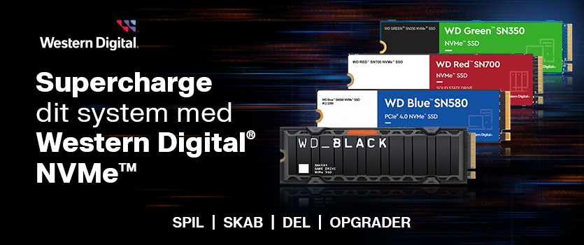 Supercharge dit system med Western Digital NVMe - Proshop