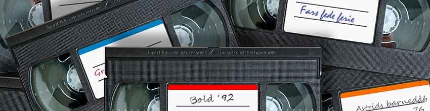 VHS tapes