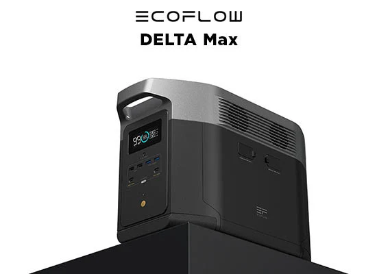 EcoFlow DELTA Max power station – høj kapacitet til krævende apparater og nødstrøm