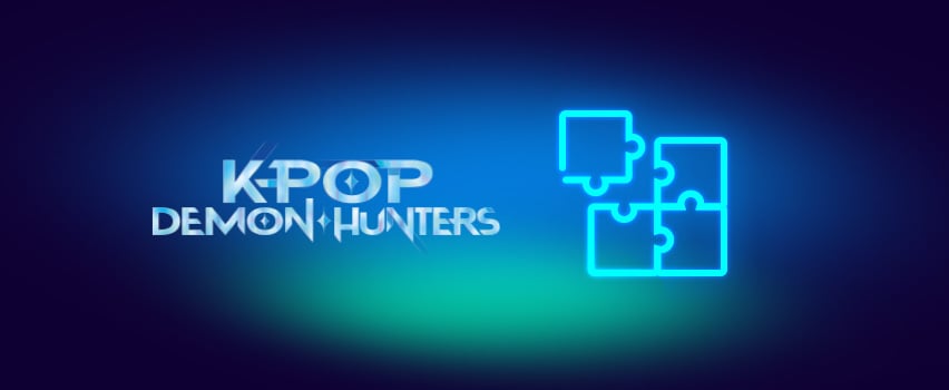 K-Pop Demon Hunters puslespil – officielt Netflix merchandise til børn og familier