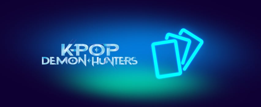 K-Pop Demon Hunters kortspil og samlekort – officielt Netflix merchandise til fans