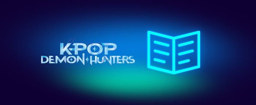 K-Pop Demon Hunters bøger og aktivitetsbøger – officielt Netflix merchandise