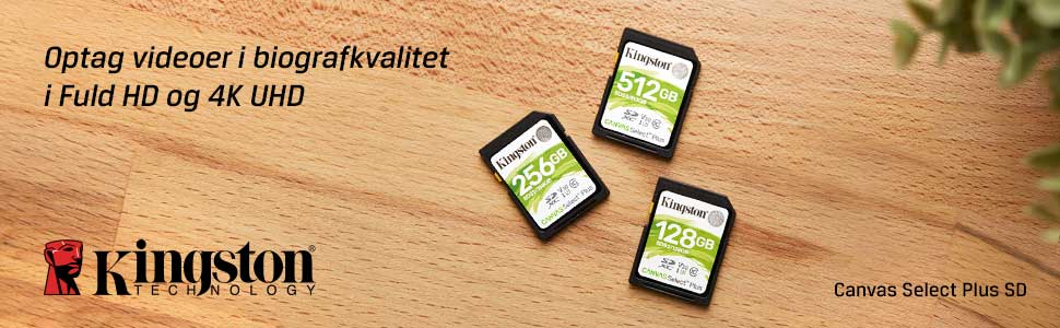 Kingston Canvas Select Plus SD Top Banner