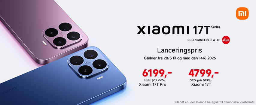 Xiaomi 17T Series Lanceringspris - Proshop