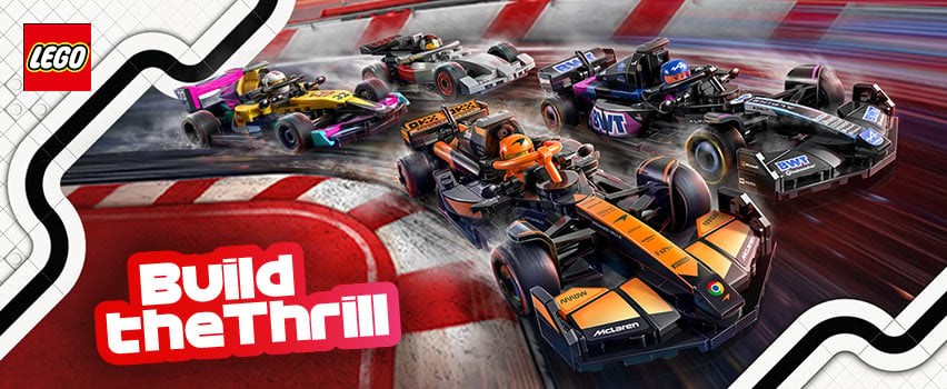 LEGO F1 kampagne banner